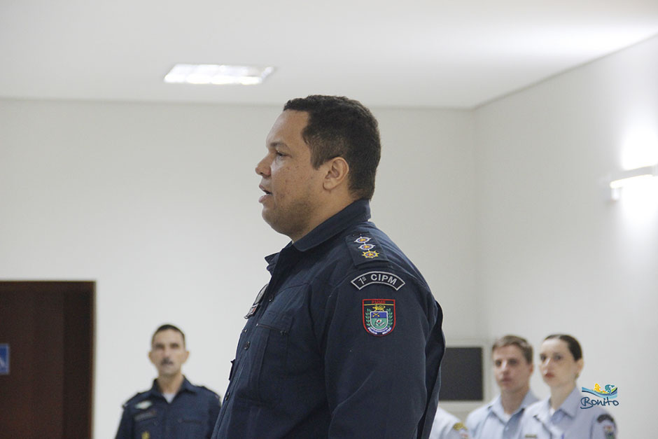 Prefeito Leleco participa de troca de comando da 1ªCIPM de Bonito