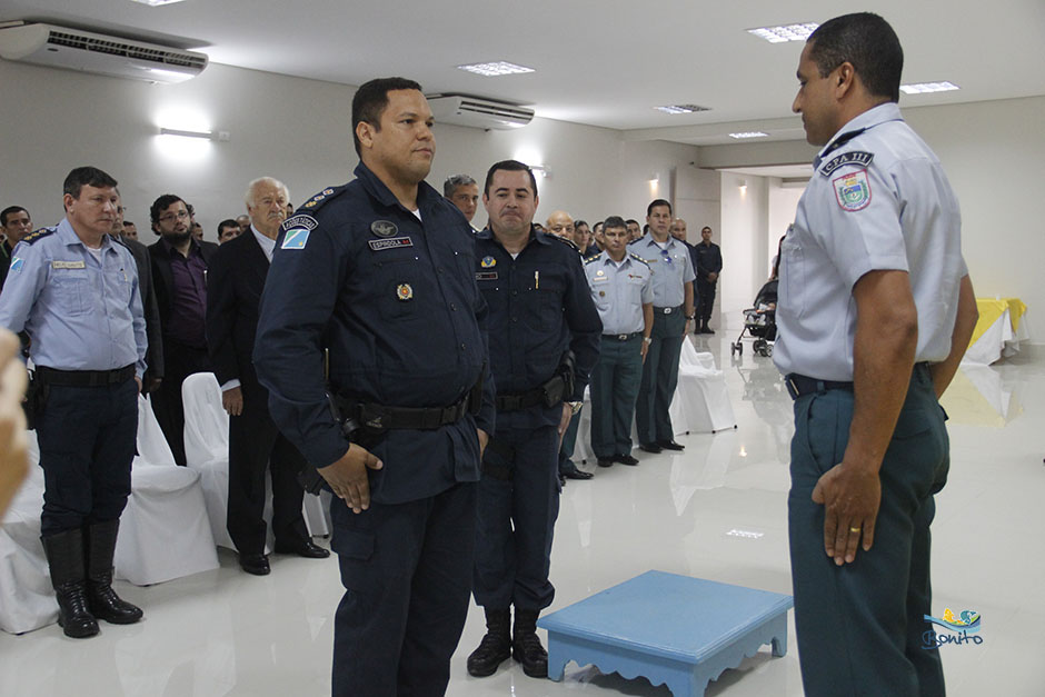Prefeito Leleco participa de troca de comando da 1ªCIPM de Bonito