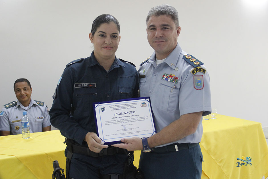 Prefeito Leleco participa de troca de comando da 1ªCIPM de Bonito