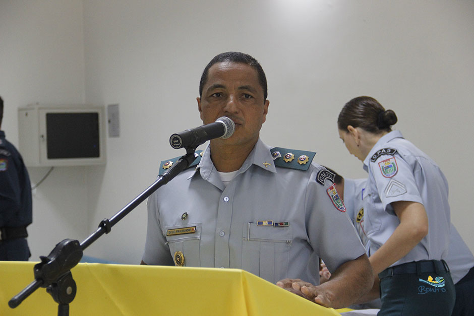Prefeito Leleco participa de troca de comando da 1ªCIPM de Bonito