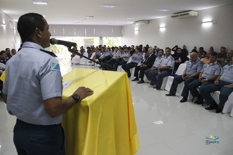 Prefeito Leleco participa de troca de comando da 1ªCIPM de Bonito