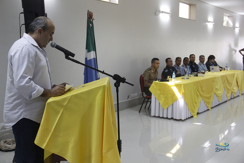 Prefeito Leleco participa de troca de comando da 1ªCIPM de Bonito