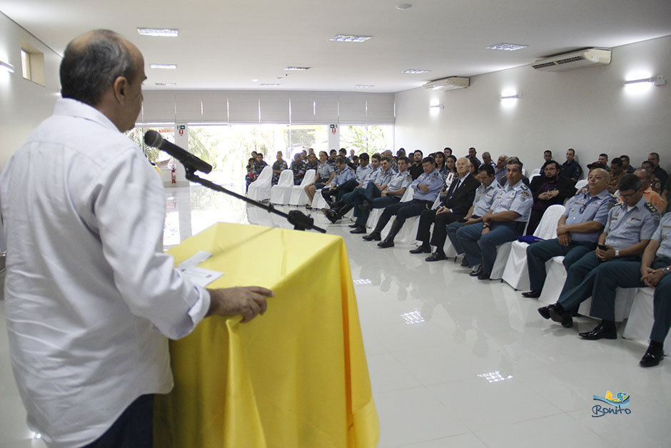 Prefeito Leleco participa de troca de comando da 1ªCIPM de Bonito