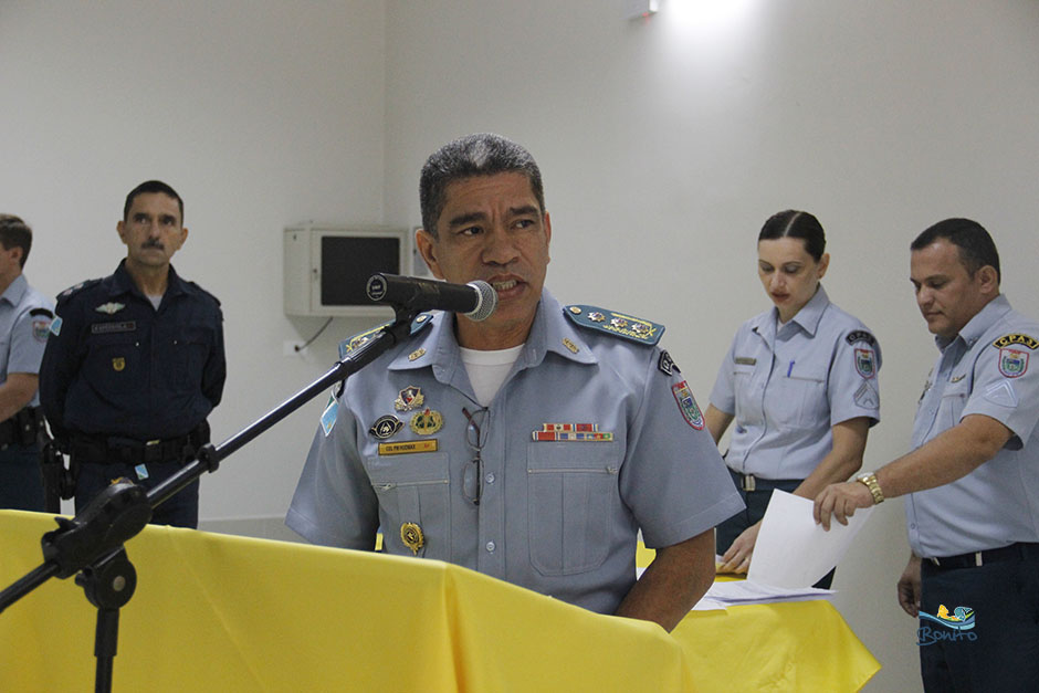 Prefeito Leleco participa de troca de comando da 1ªCIPM de Bonito