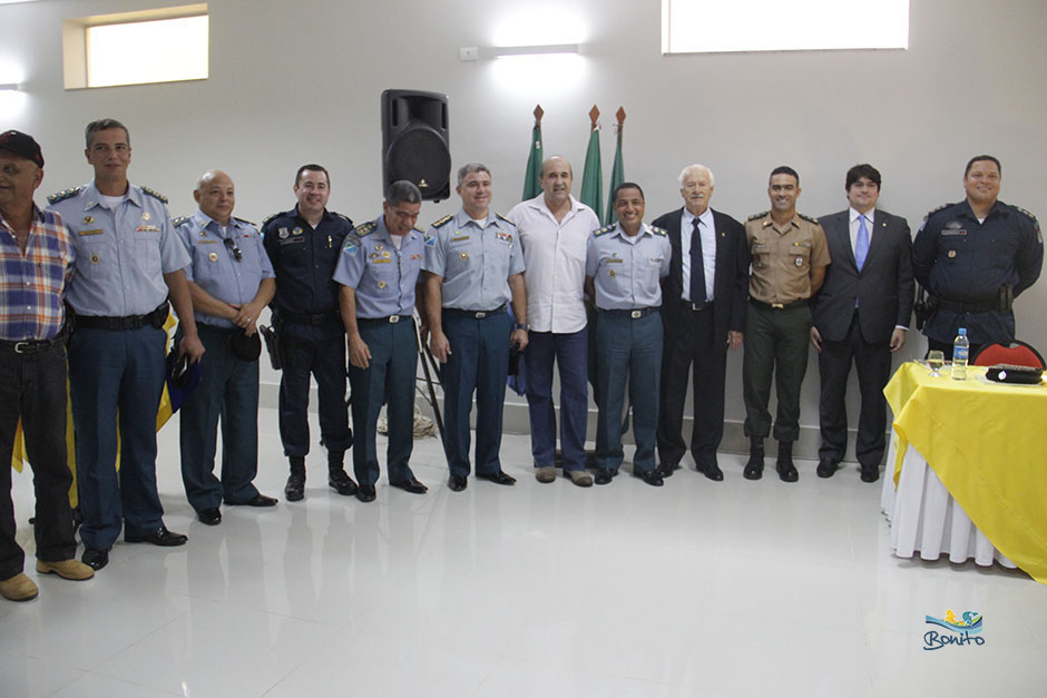 Prefeito Leleco participa de troca de comando da 1ªCIPM de Bonito