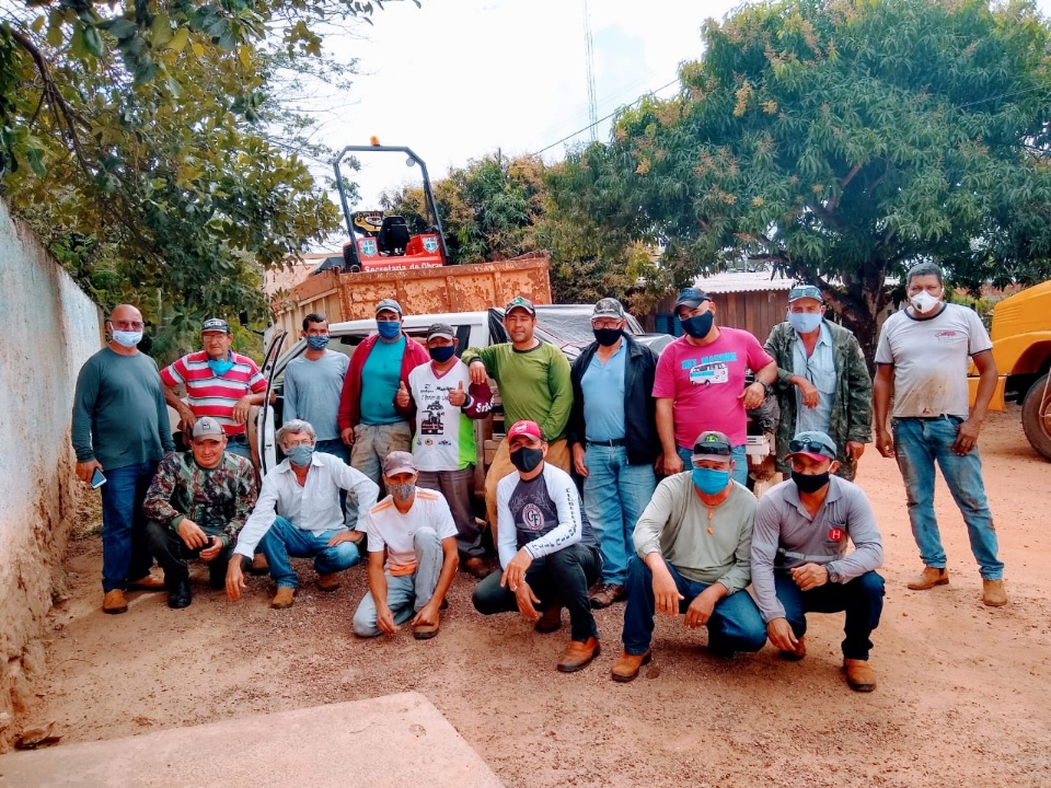 Obras e Saúde realizam mutirão no distrito Águas do Miranda