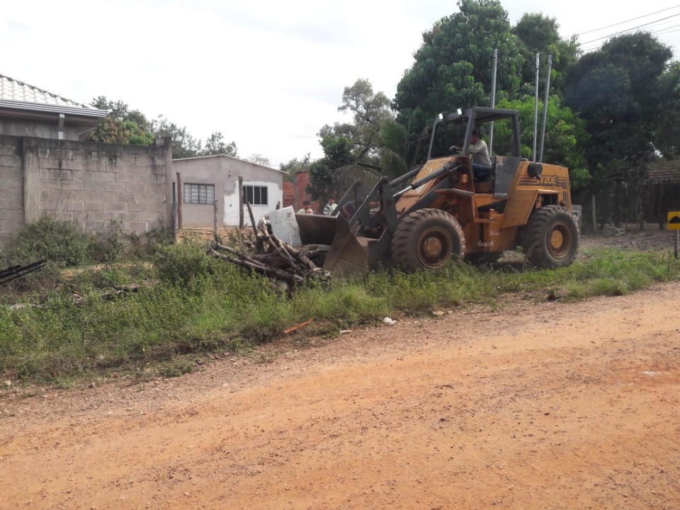 Obras e Saúde realizam mutirão no distrito Águas do Miranda