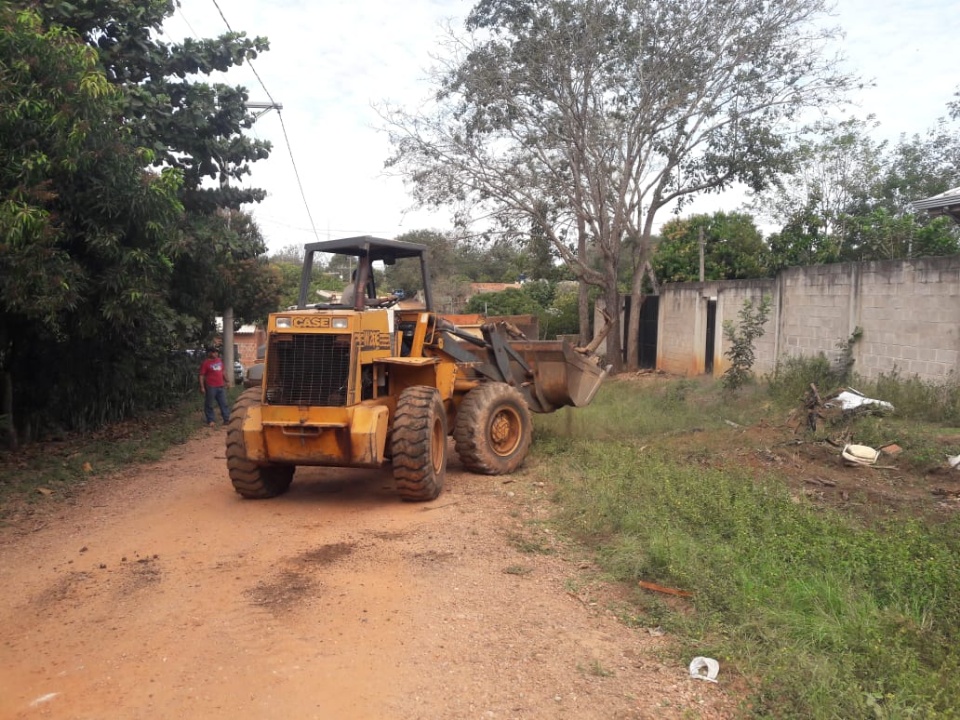 Obras e Saúde realizam mutirão no distrito Águas do Miranda