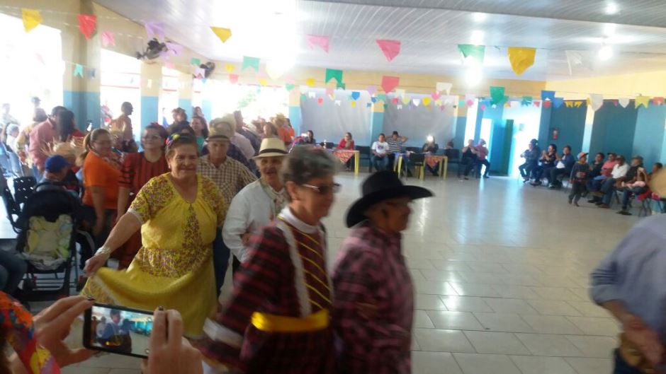 Festa Junina da Melhor Idade em Bonito foi um sucesso