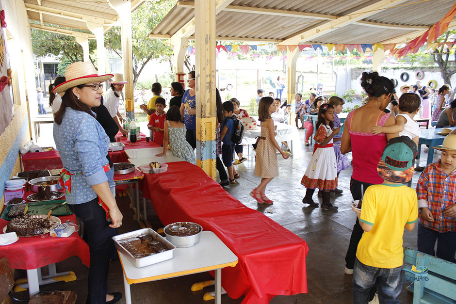 Festa Junina na Escola Municipal Manoel Inácio de Farias