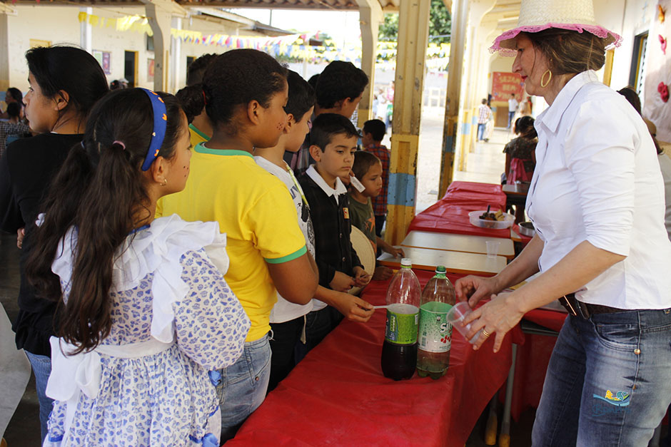 Festa Junina na Escola Municipal Manoel Inácio de Farias