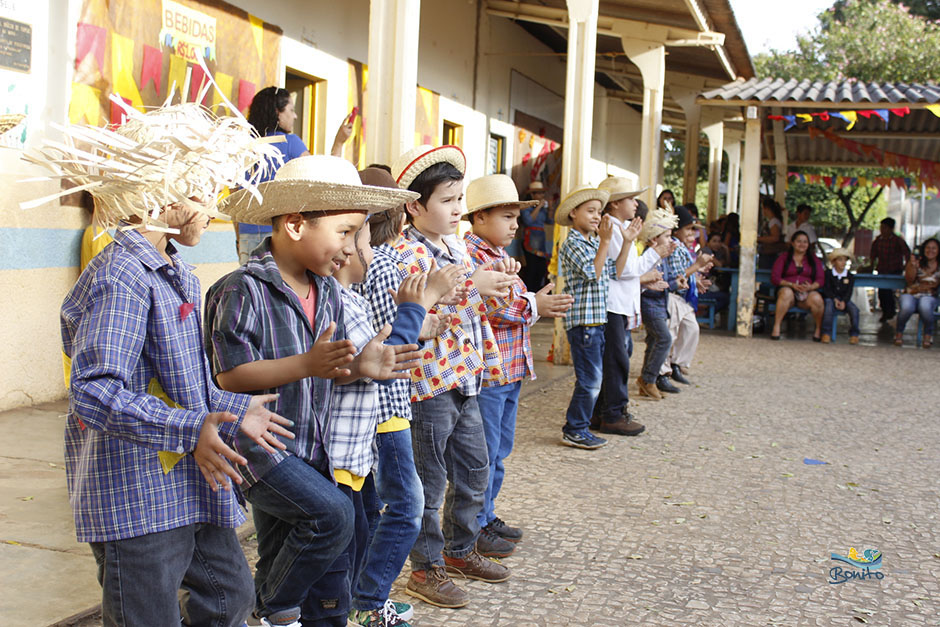 Festa Junina na Escola Municipal Manoel Inácio de Farias