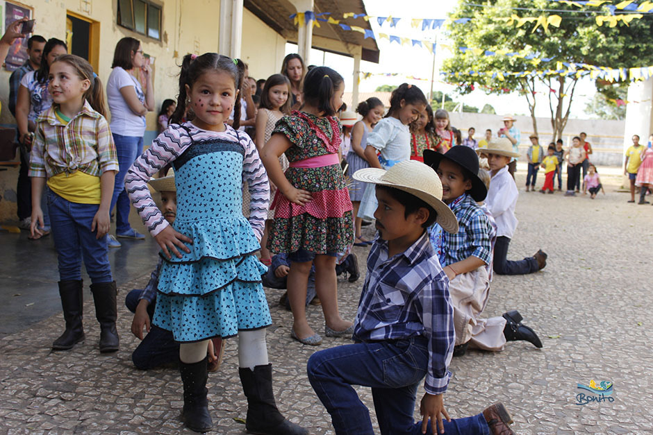 Festa Junina na Escola Municipal Manoel Inácio de Farias