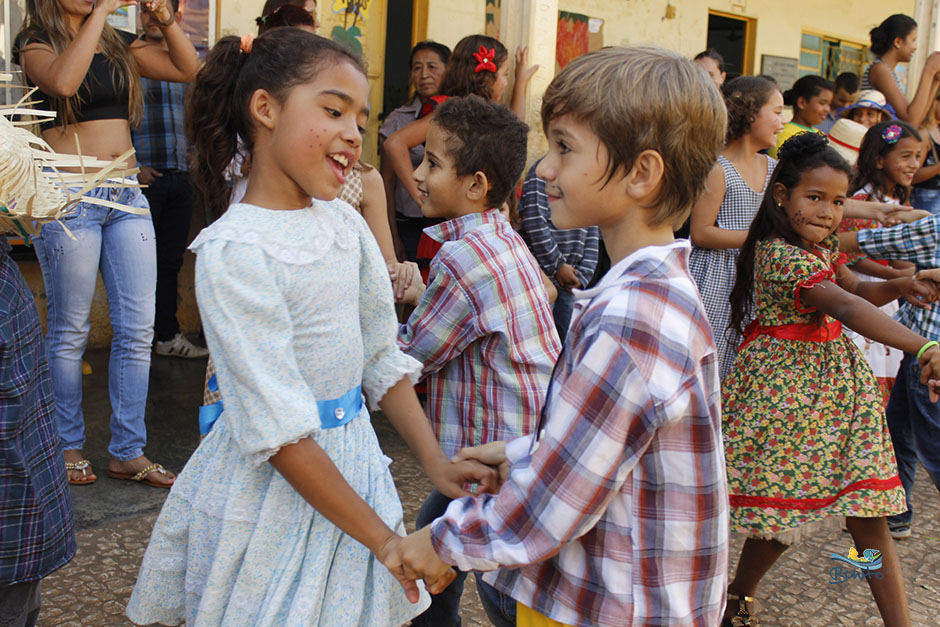 Festa Junina na Escola Municipal Manoel Inácio de Farias