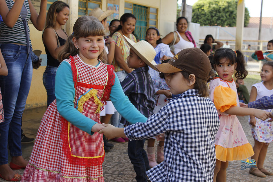 Festa Junina na Escola Municipal Manoel Inácio de Farias