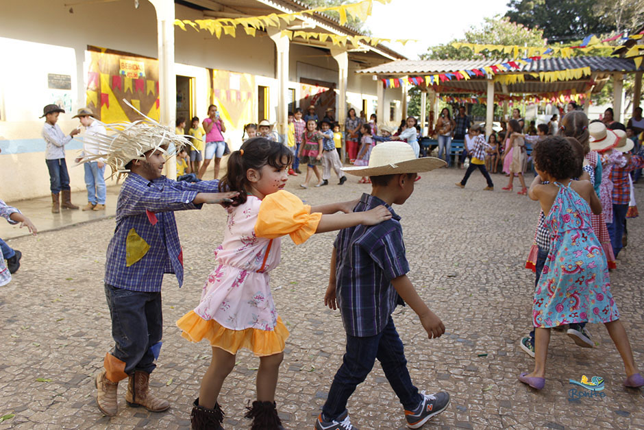 Festa Junina na Escola Municipal Manoel Inácio de Farias