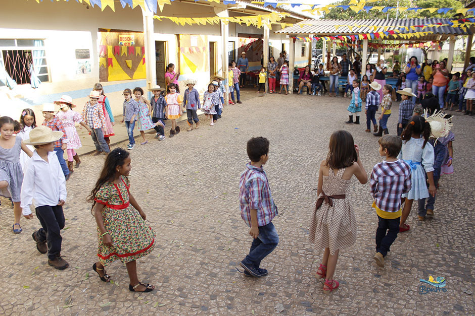 Festa Junina na Escola Municipal Manoel Inácio de Farias