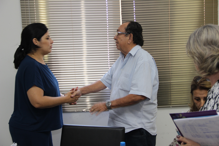 Prefeito recebe subsecretária de Políticas para as Mulheres