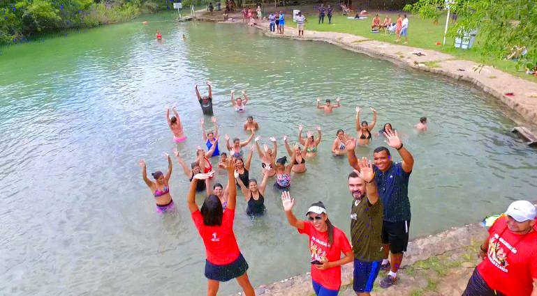 Recreação e Lazer reune crianças e adultos no Balneário