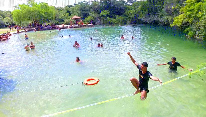 Recreação e Lazer reune crianças e adultos no Balneário