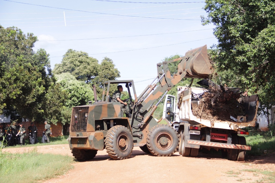 Mutirão mobiliza equipes da Prefeitura Municipal e do Exército