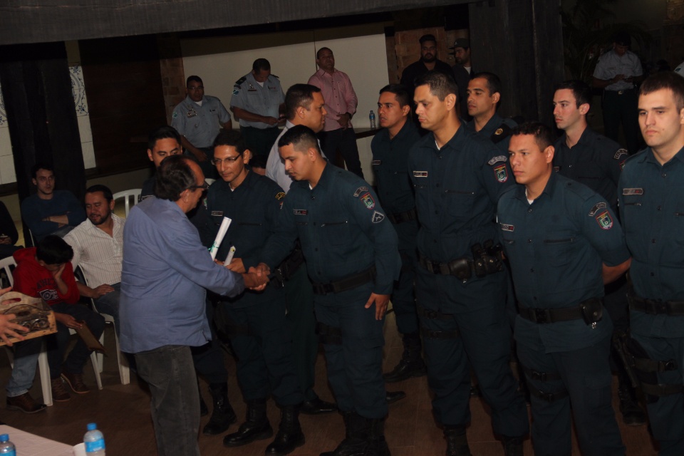 Prefeito participa da formatura de agentes de trânsito