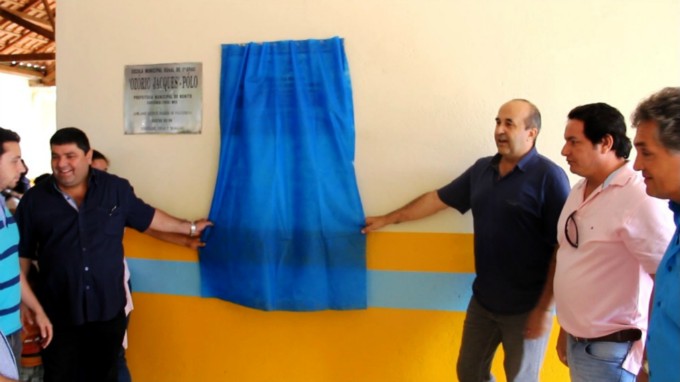 Prefeitura inaugura ampliação e reforma de escola no Assentamento Guaicurus