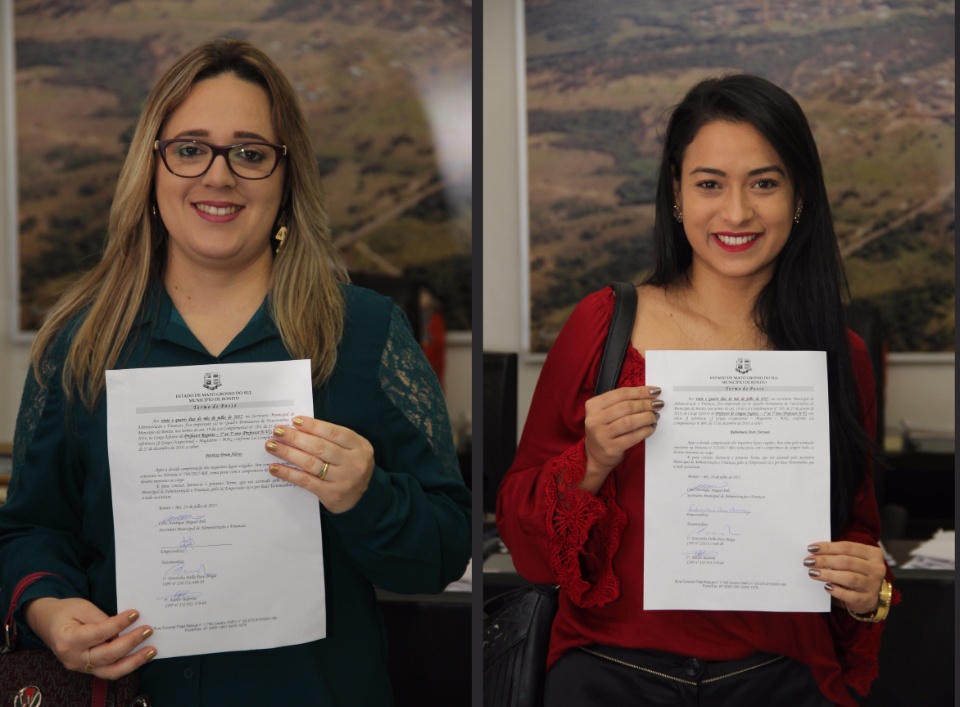 Prefeito dá posse a novos professores da rede municipal