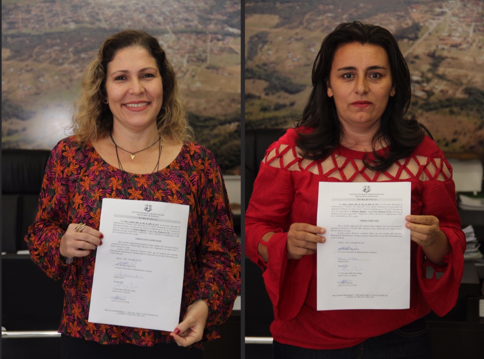 Prefeito dá posse a novos professores da rede municipal