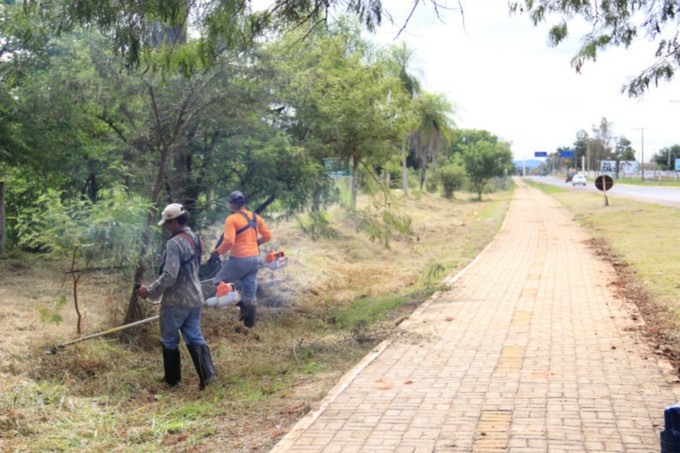 Rodovia do Turismo recebe melhorias da Prefeitura