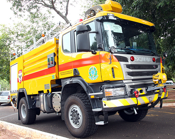 Aeroporto de Bonito recebe novo caminhão de combate a incêndio