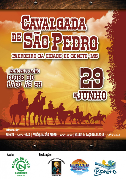 Cultura: Cavalgada de São Pedro será neste domingo