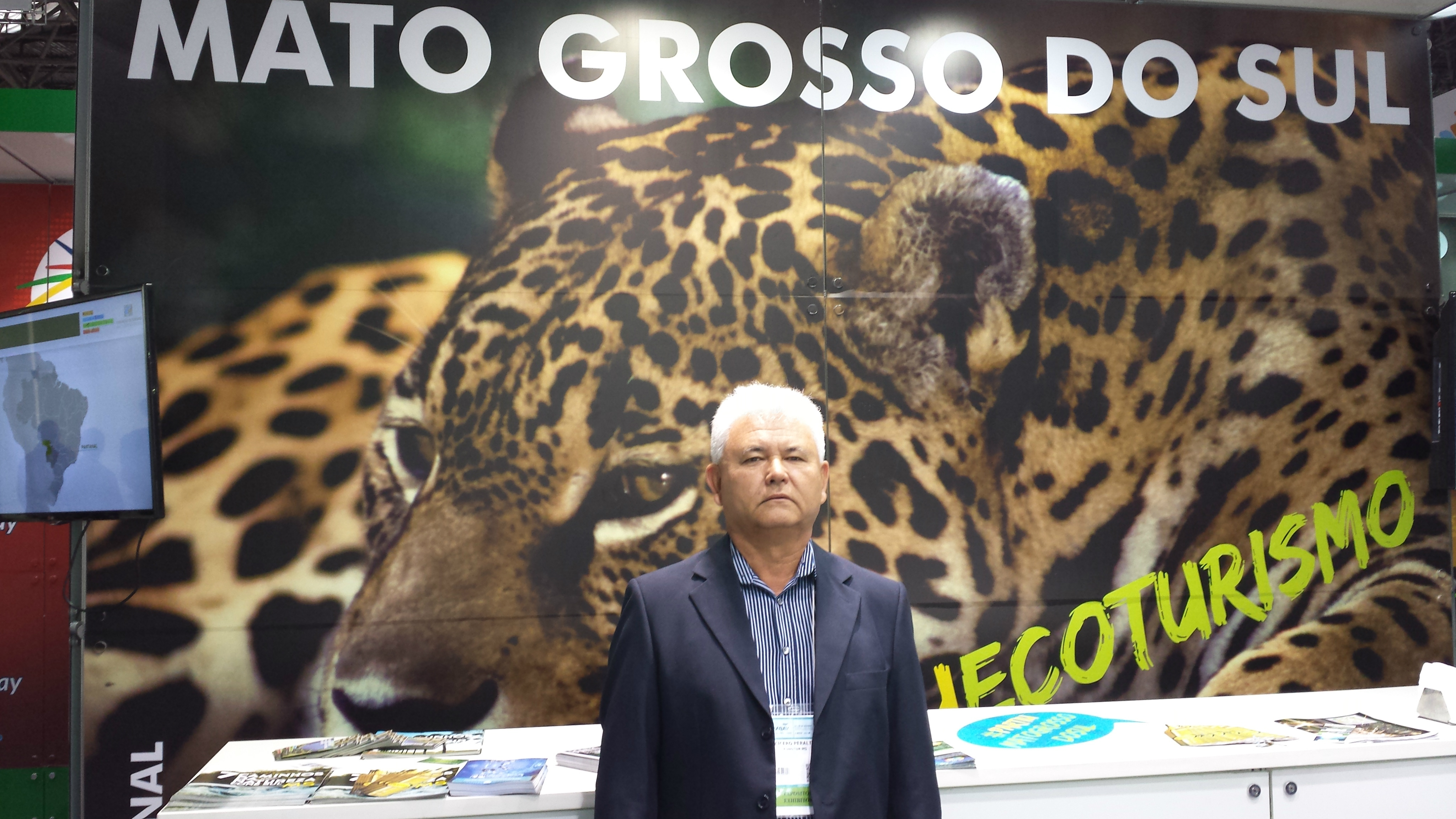 Conselheiro Cícero Peralta durante a ABAV 2014