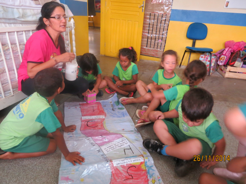 Alunos de Bonito participam de atividades do 13° Festival da Guavira