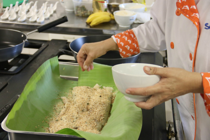 Chefs ousam com ingredientes regionais em curso de gastronomia (foto: Multi-frequência)