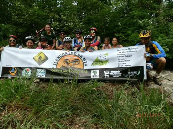 Participantes do 2 Encontro de MTB na Serra da Bodoquena (foto: divulgação)