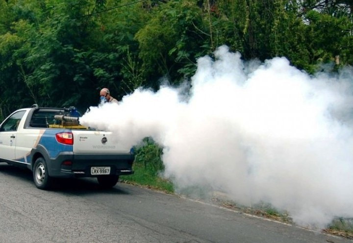 Inseticida do fumacê combate apenas o mosquito adulto. Foto ilustrativa. 