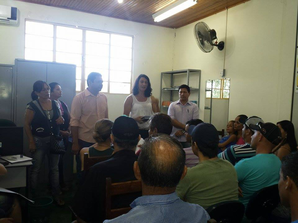 Reunião com os motoristas do transporte escolar do município