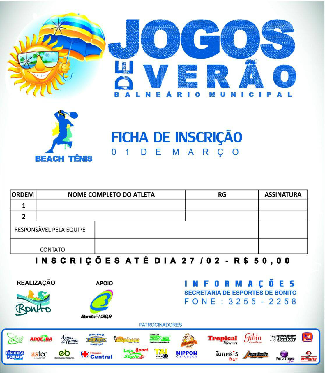 Jogos de Verão começam neste domingo Jogos de Verão começam neste domingo