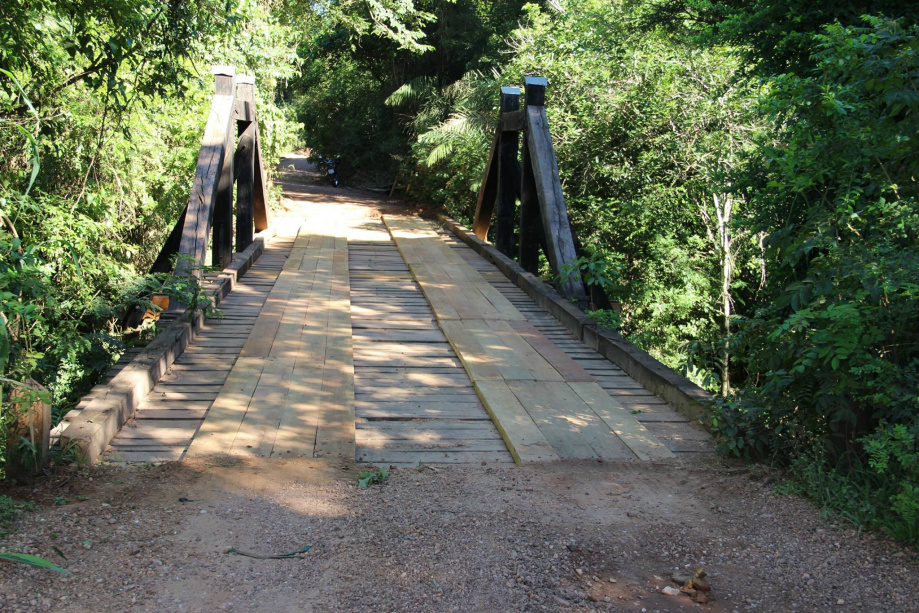 Ponte do Rio Mimoso é recuperada pela Prefeitura Municipal