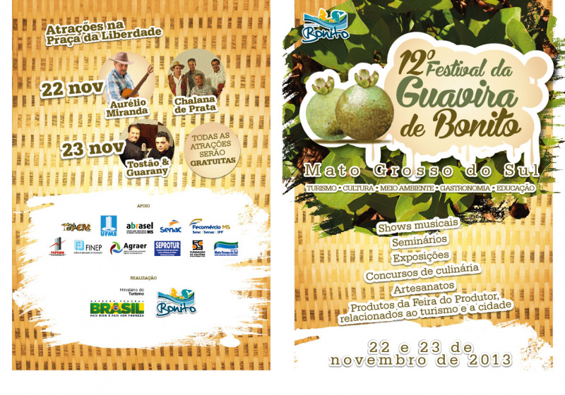 12º Festival da Guavira - Programação Completa
