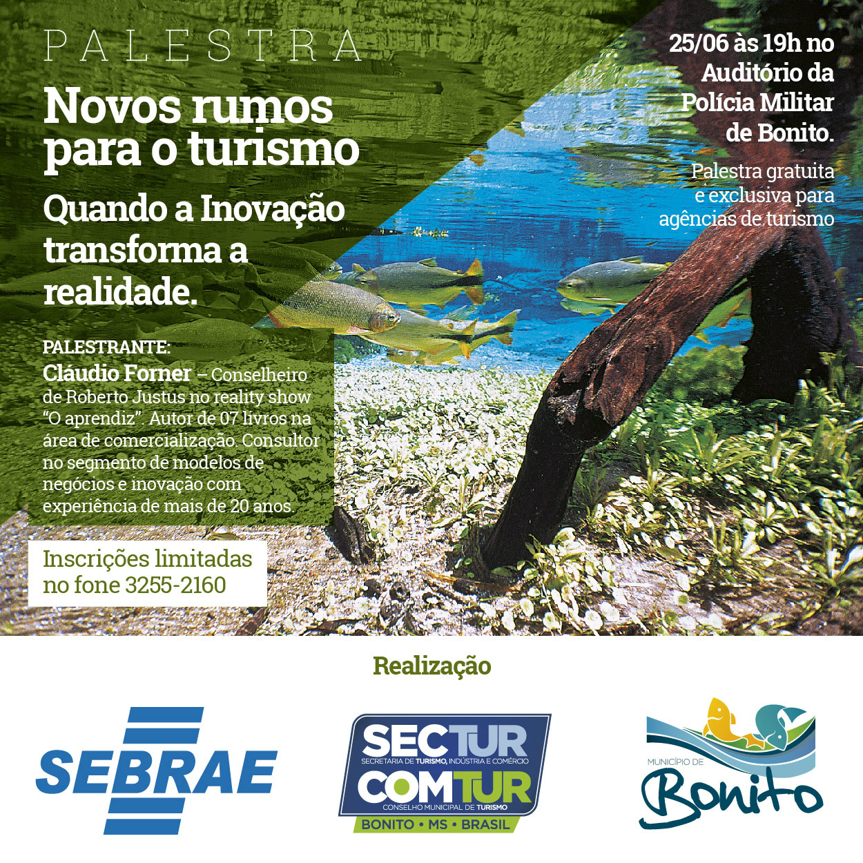 Palestra Novos Rumos para o Turismo