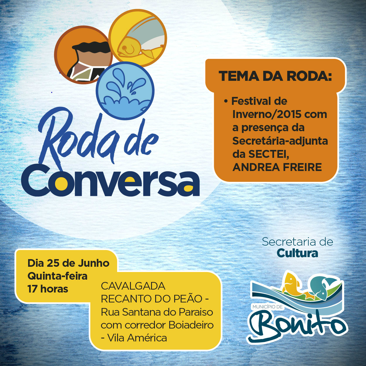 Participe da Roda de Conversa