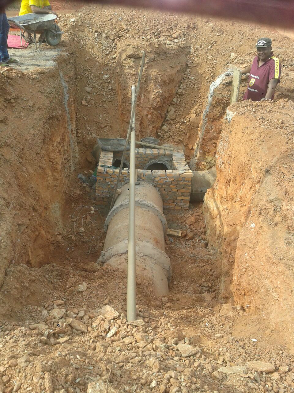 Obras de Drenagem no Distrito Águas do Miranda