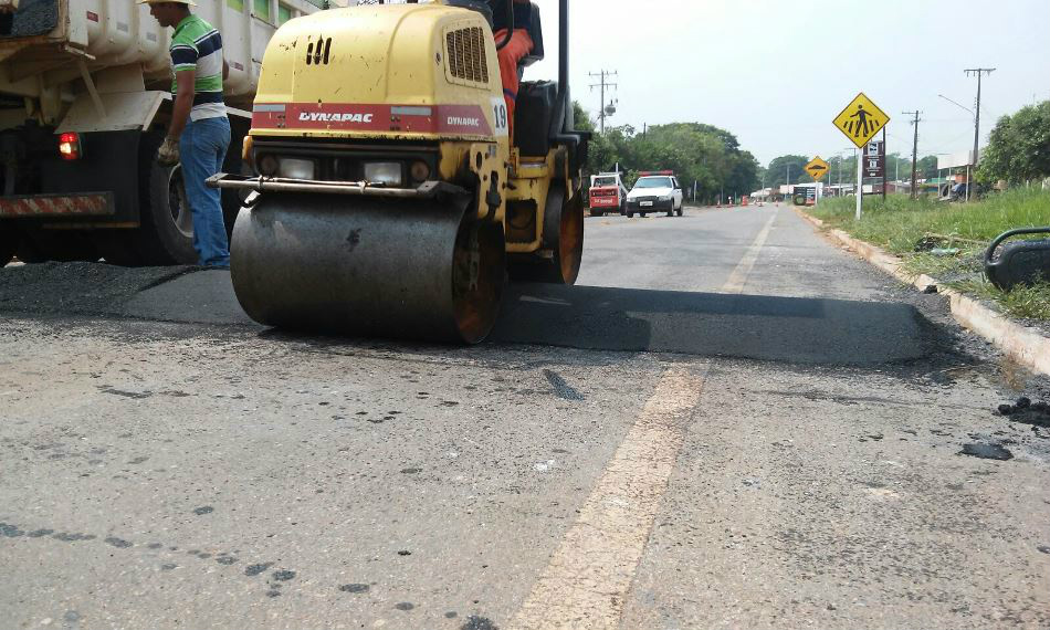 Quebra molas na Rodovia MS 178 Bonito/Bodoquena (Fotos DEMTRAT)