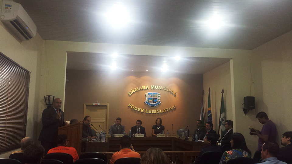 Prefeito participa da abertura do ano da Câmara dos Vereadores
