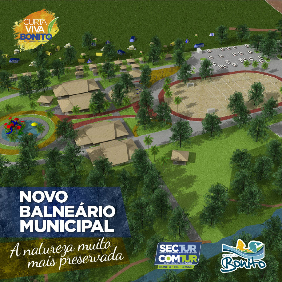 Prefeito Leleco visita obras em andamento no Balneário Municipal