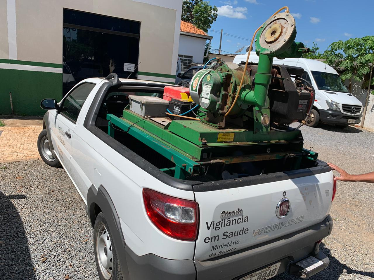 A utilização do inseticida (Malathion) elimina apenas os mosquitos adultos. Foto: Jabuti