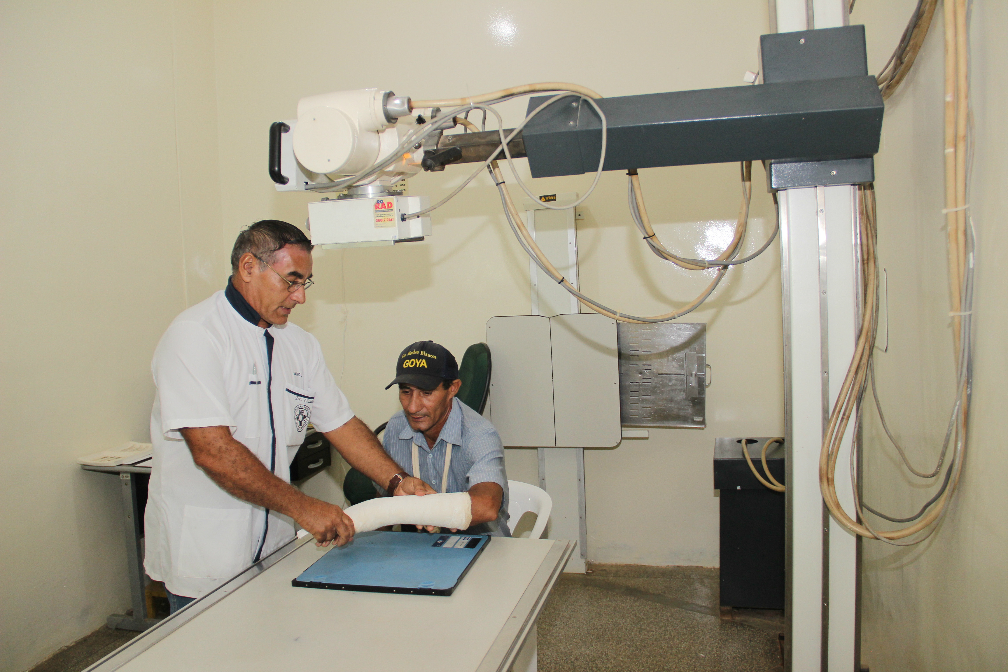 Raios X do hospital já se encontram em funcionamento