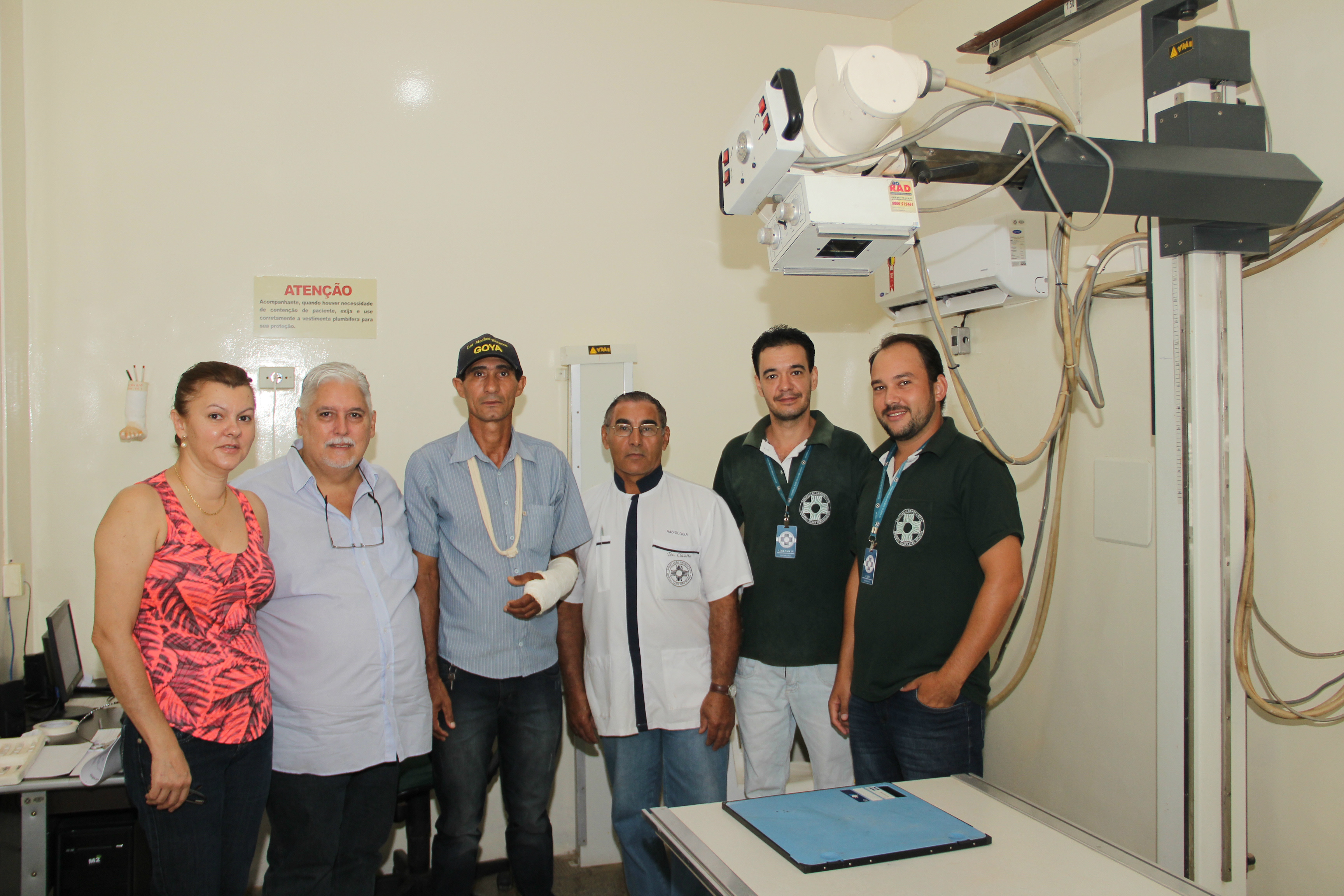 Raios X do hospital já se encontram em funcionamento
